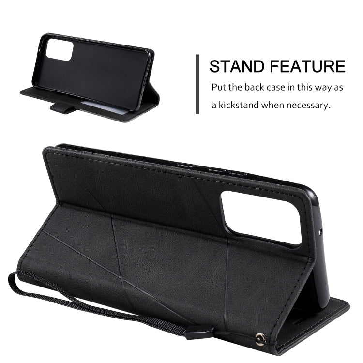 For Xiaomi Redmi Note 11 Skin Feel Splicing Leather Phone Case