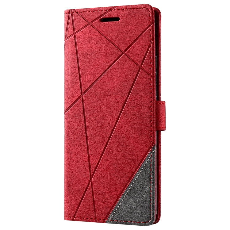 For Xiaomi Redmi Note 11 Pro Skin Feel Splicing Leather Phone Case