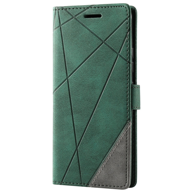 For Xiaomi Redmi Note 11 Pro Skin Feel Splicing Leather Phone Case