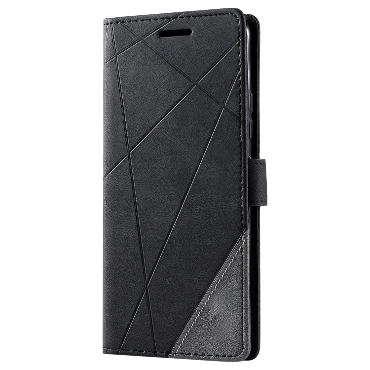 For Xiaomi Redmi Note 11 Pro Skin Feel Splicing Leather Phone Case