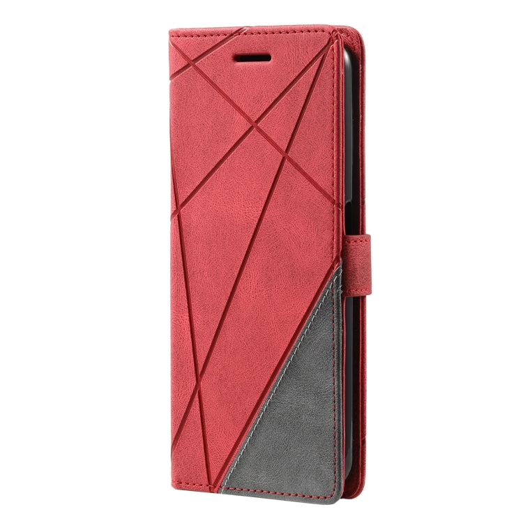 For OPPO Realme 9 Pro+ Skin Feel Splicing Leather Phone Case