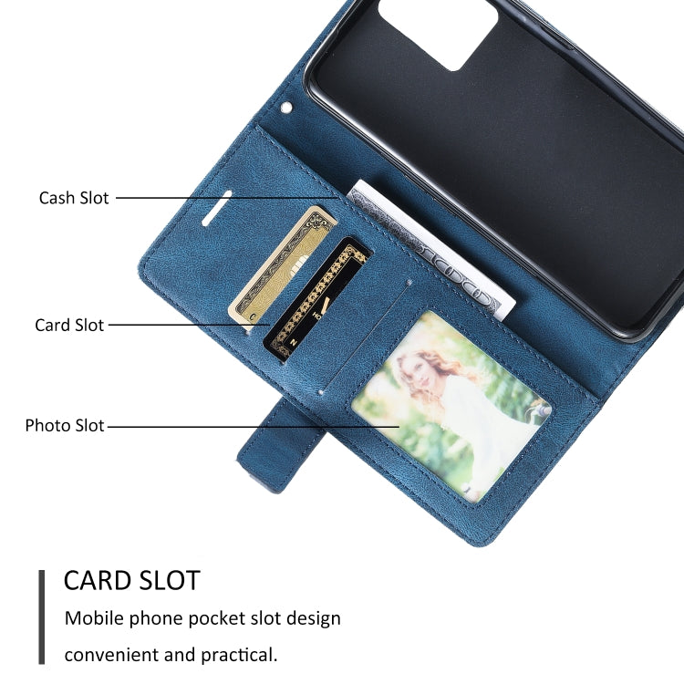 For OPPO Realme 9i Skin Feel Splicing Leather Phone Case