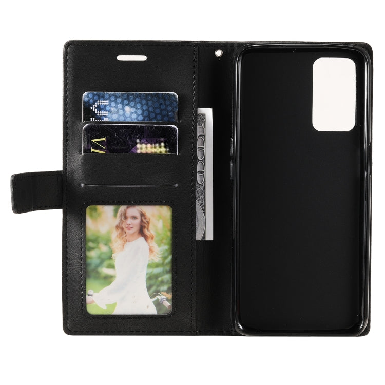 For OPPO A55s 5G Skin Feel Splicing Leather Phone Case