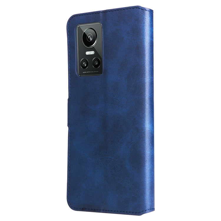 For OPPO Realme GT Neo3 Classic Calf Texture Flip Leather Case