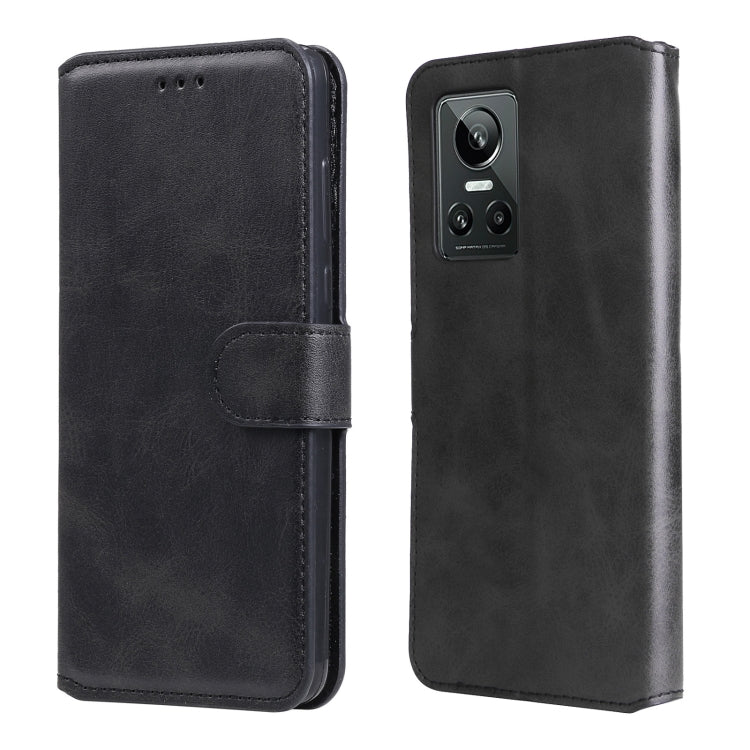 For OPPO Realme GT Neo3 Classic Calf Texture Flip Leather Case