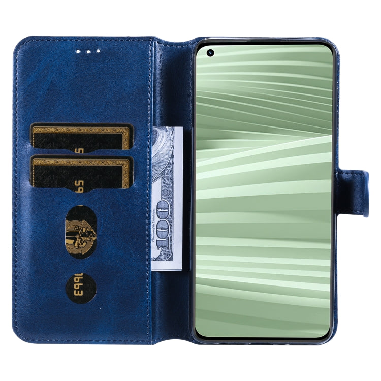 For OPPO Realme GT2 Pro Classic Calf Texture Flip Leather Case