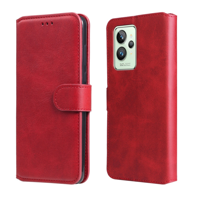 For OPPO Realme GT2 Pro Classic Calf Texture Flip Leather Case