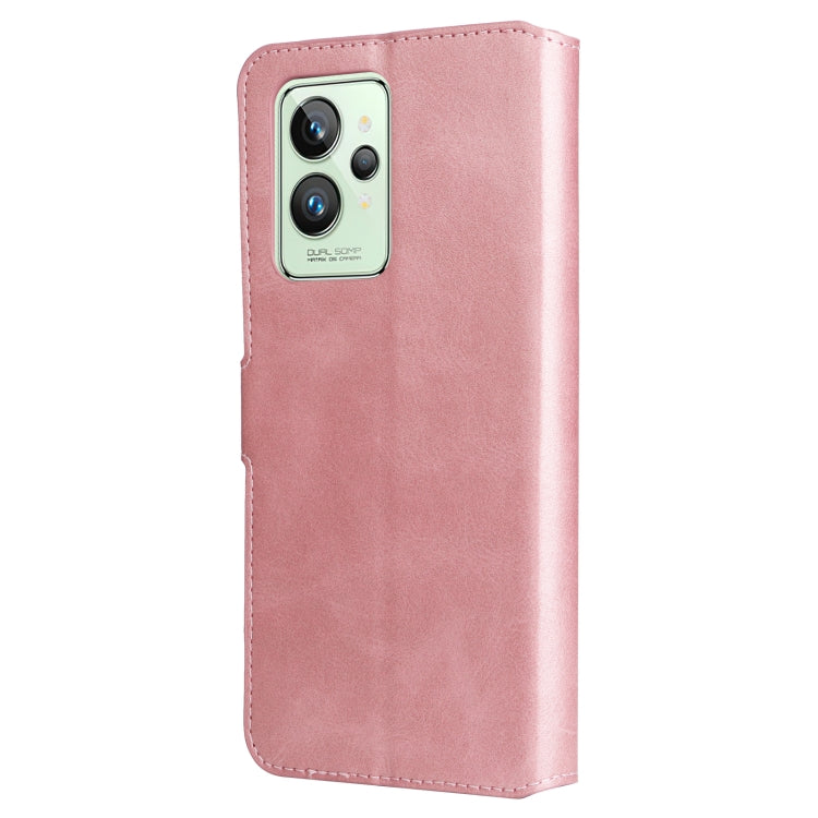 For OPPO Realme GT2 Pro Classic Calf Texture Flip Leather Case