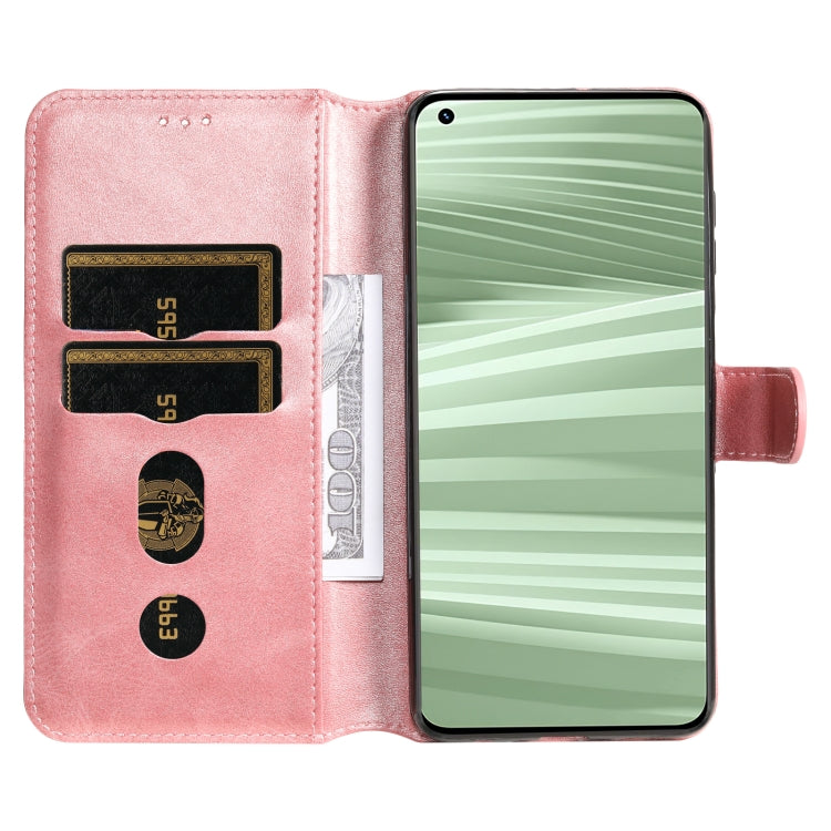 For OPPO Realme GT2 Pro Classic Calf Texture Flip Leather Case