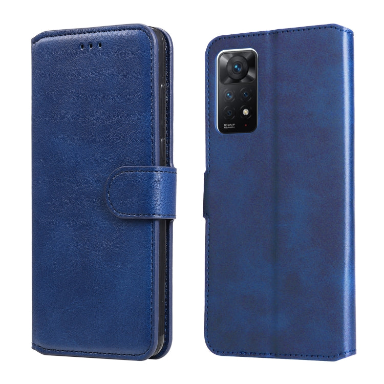 For Xiaomi Redmi Note 11 Pro 4G / 5G Classic Calf Texture Flip Leather Case