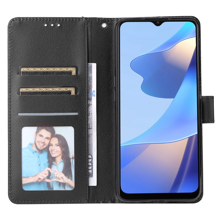 For OPPO A16 3 Card Slots Multifunctional Leather Phone Case
