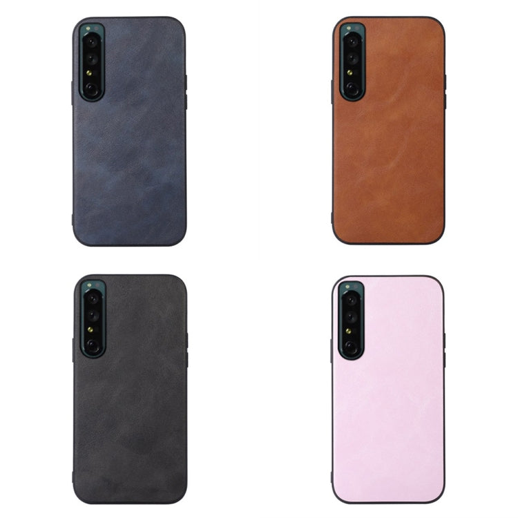 For Sony Xperia 1 IV Cowhide Texture PU Phone Case