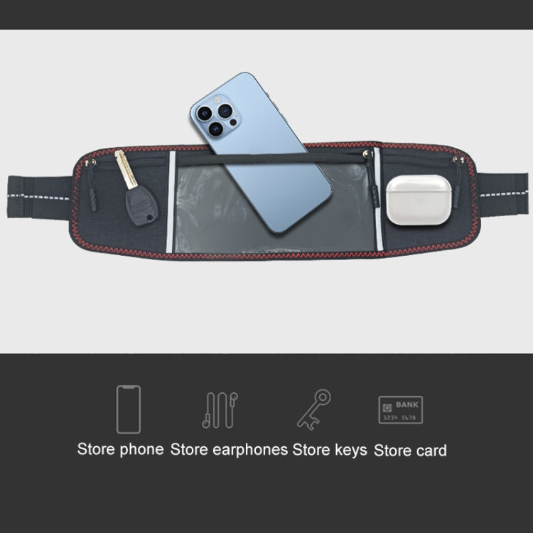 Transparent View Sports Waist Bag Pouch
