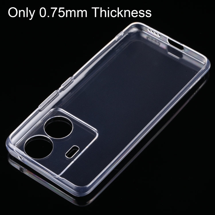 For vivo S15e 0.75mm Ultra-thin Transparent TPU Phone Case