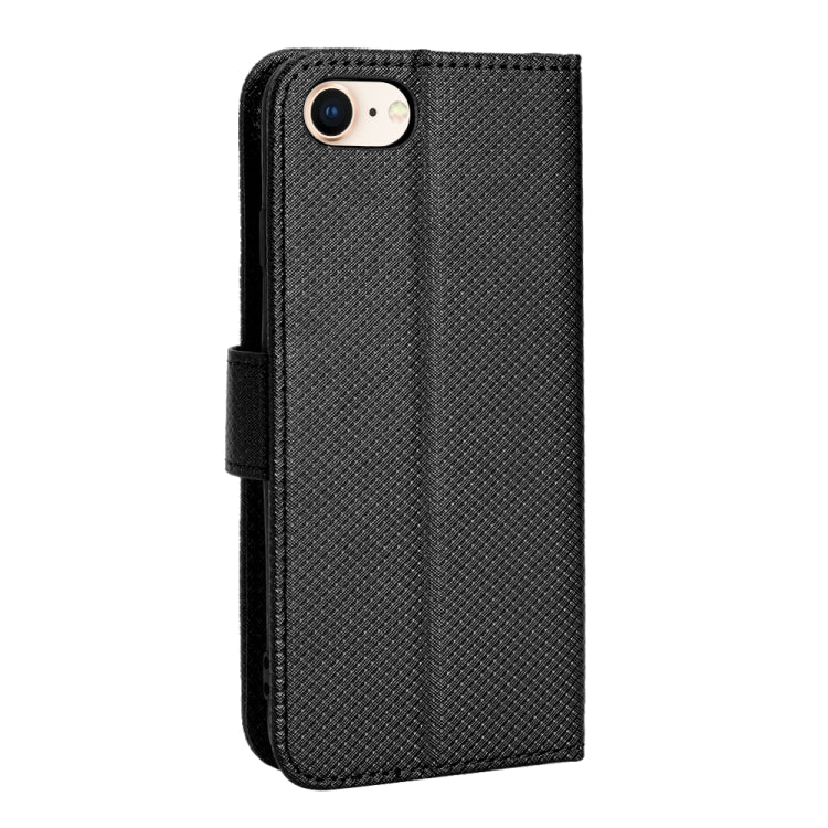 For iPhone SE 2022 / SE 2020 / 8 / 7 Diamond Texture Leather Phone Case