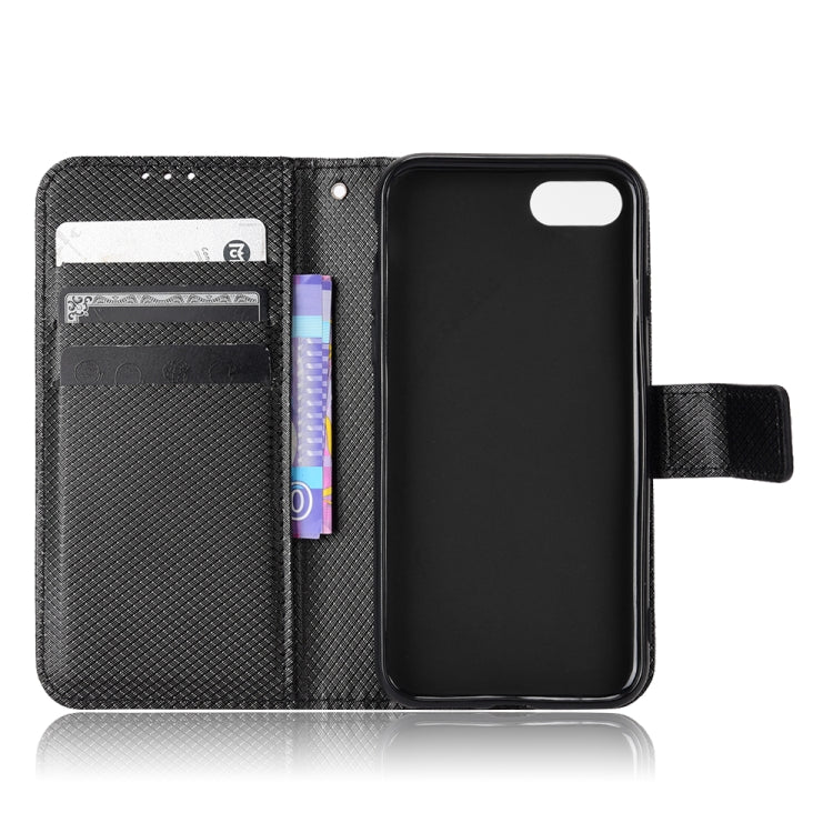 For iPhone SE 2022 / SE 2020 / 8 / 7 Diamond Texture Leather Phone Case