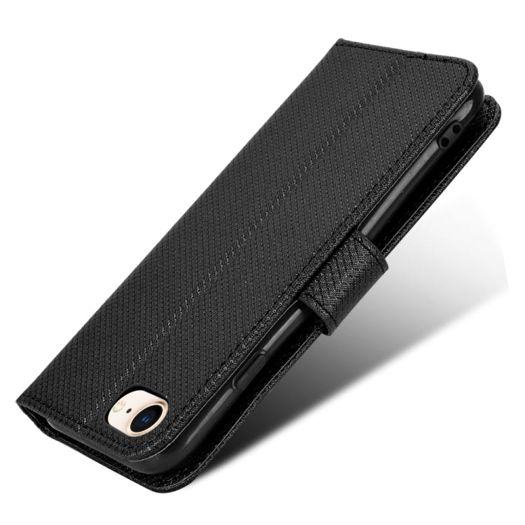 For iPhone SE 2022 / SE 2020 / 8 / 7 Diamond Texture Leather Phone Case
