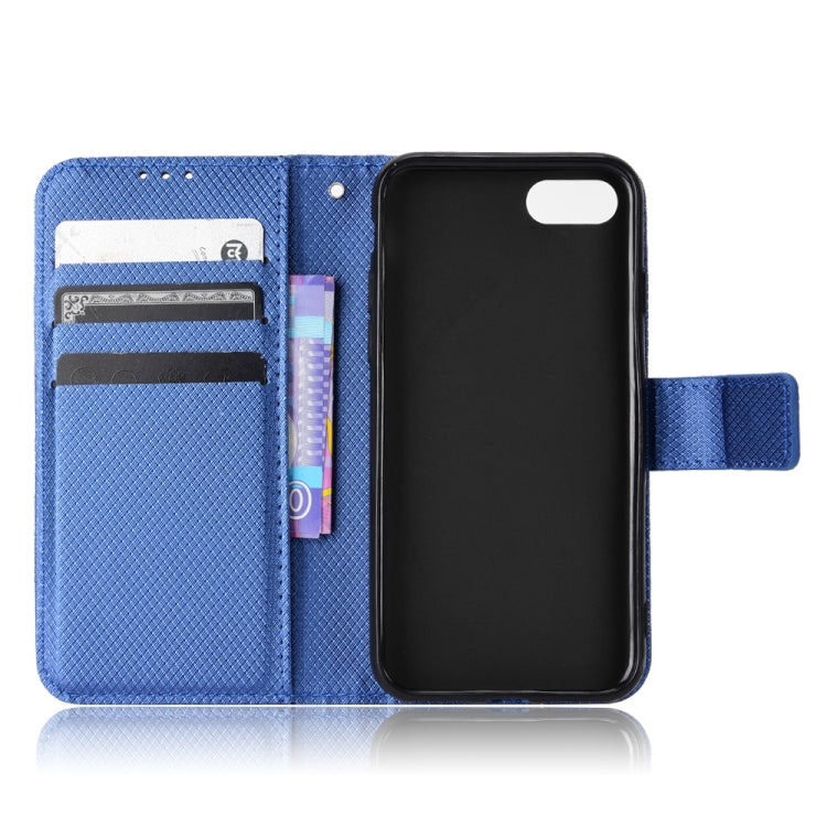 For iPhone SE 2022 / SE 2020 / 8 / 7 Diamond Texture Leather Phone Case