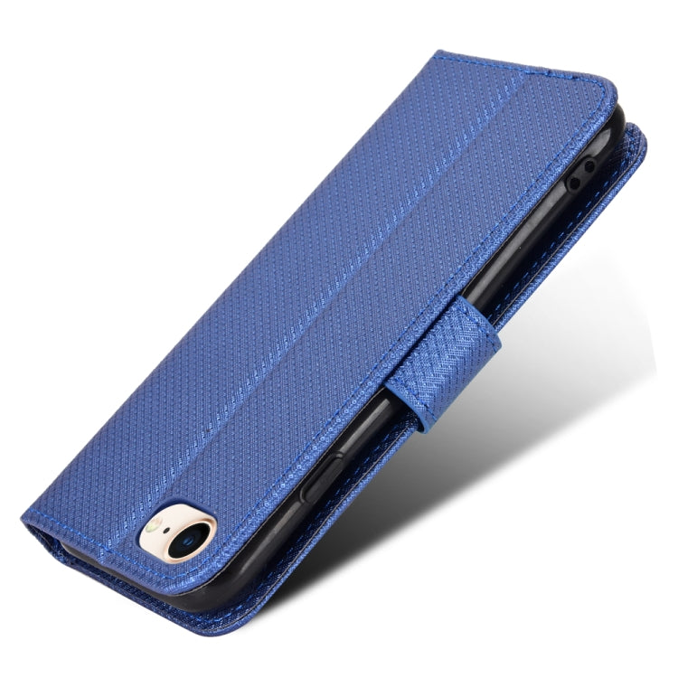 For iPhone SE 2022 / SE 2020 / 8 / 7 Diamond Texture Leather Phone Case