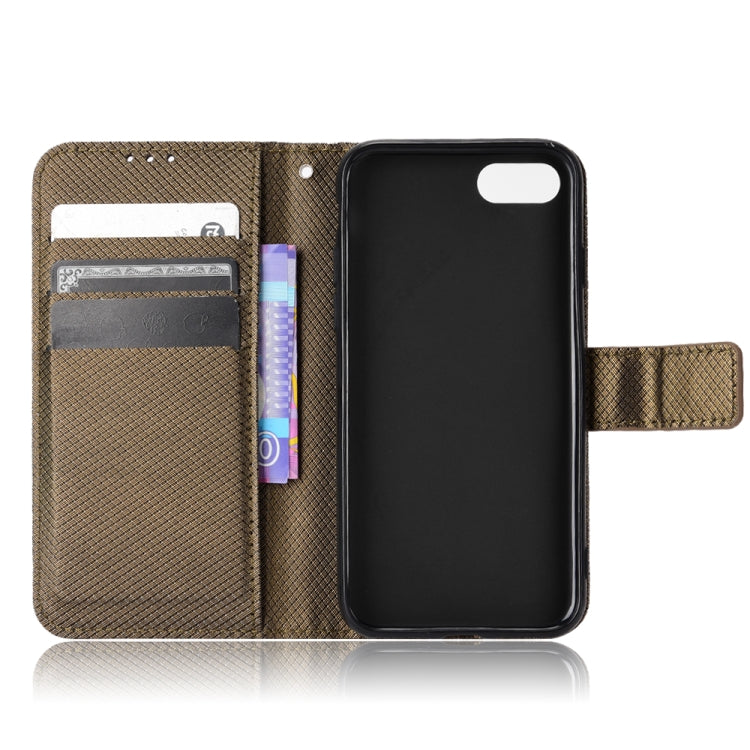 For iPhone SE 2022 / SE 2020 / 8 / 7 Diamond Texture Leather Phone Case