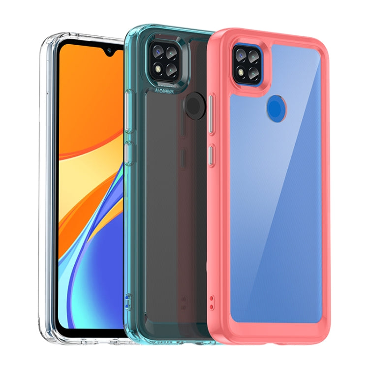 For Xiaomi Poco C3 Colorful Series Acrylic + TPU Phone Case