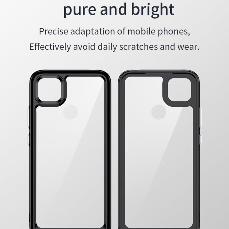 For Xiaomi Redmi 10A Colorful Series Acrylic + TPU Phone Case