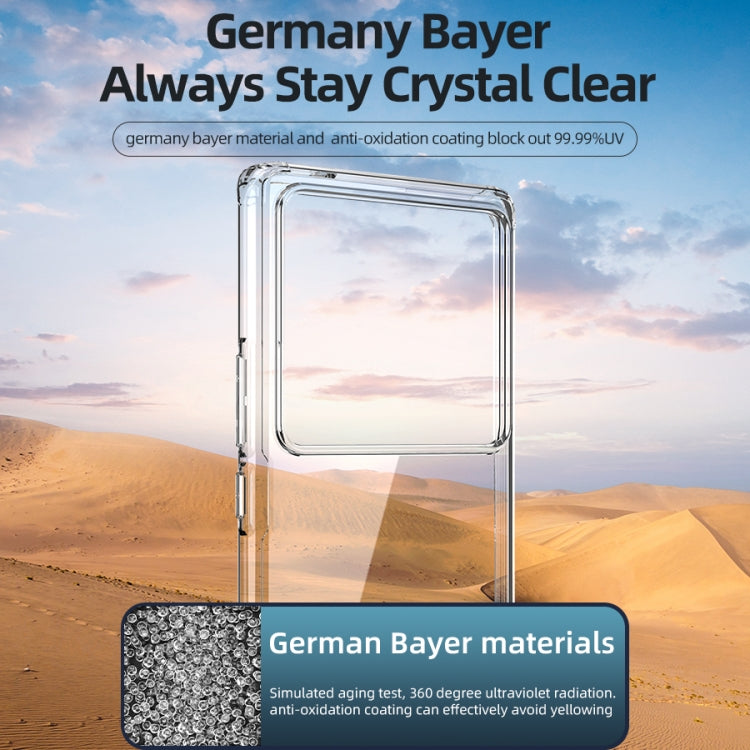 For vivo X80 Pro Ice Crystal PC + TPU Phone Case