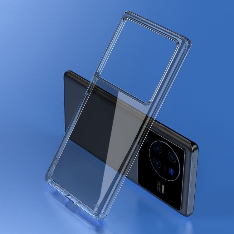 For vivo X80 Ice Crystal PC + TPU Phone Case