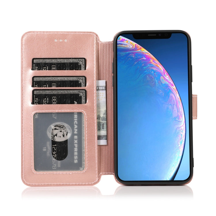 For iPhone 11 Shockproof PU + TPU Leather Phone Case