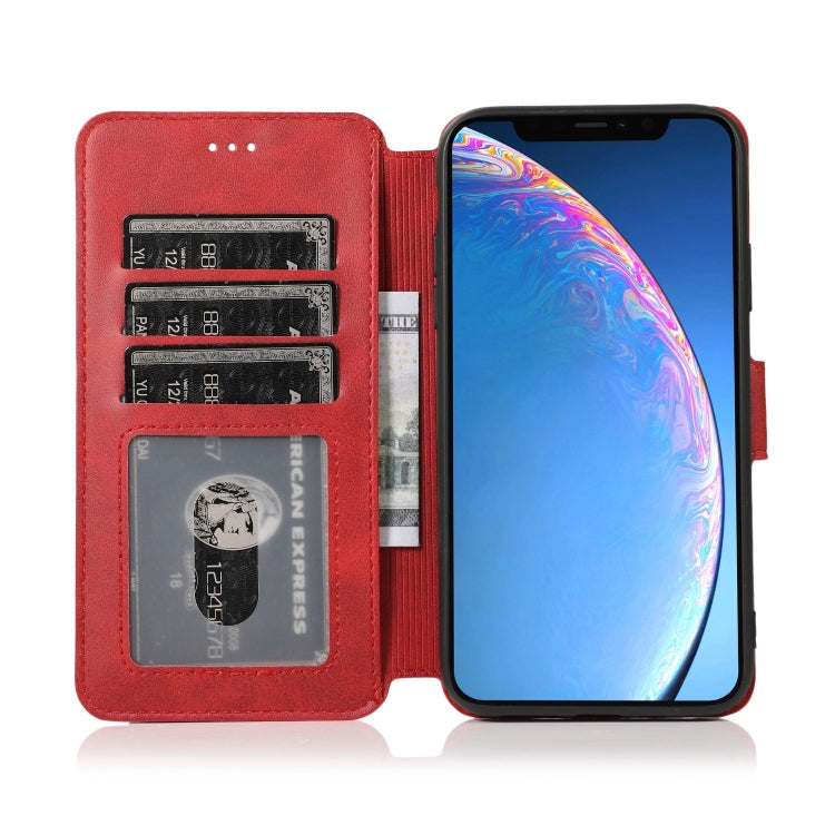 For iPhone 11 Shockproof PU + TPU Leather Phone Case