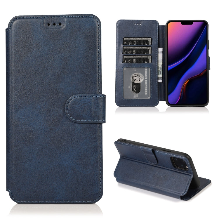 For iPhone 11 Pro Max Shockproof PU + TPU Leather Phone Case