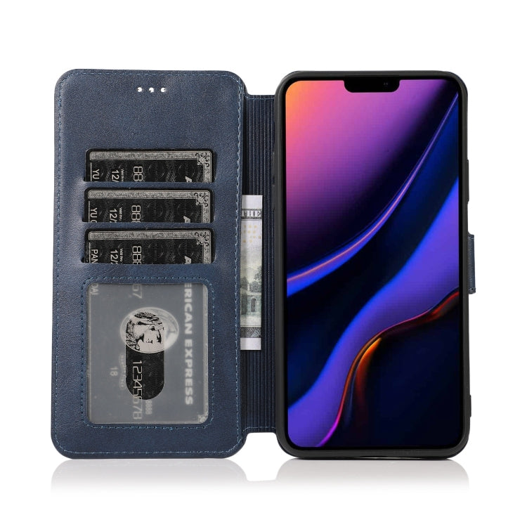 For iPhone 11 Pro Max Shockproof PU + TPU Leather Phone Case