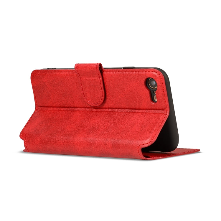 For iPhone SE 2022 / SE 2020 / 8 / 7 Shockproof PU + TPU Leather Phone Case