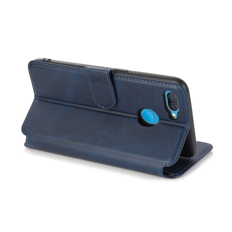 For OPPO A7 Shockproof PU + TPU Leather Phone Case