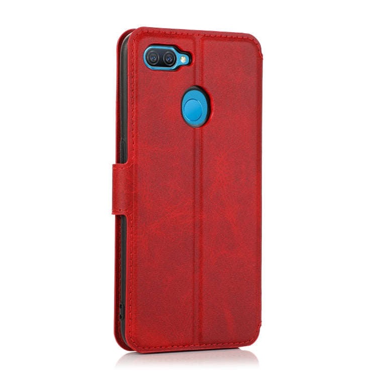 For OPPO A7 Shockproof PU + TPU Leather Phone Case