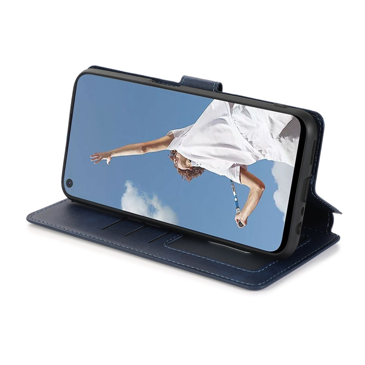 For OPPO A52 Shockproof PU + TPU Leather Phone Case