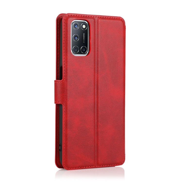 For OPPO A52 Shockproof PU + TPU Leather Phone Case