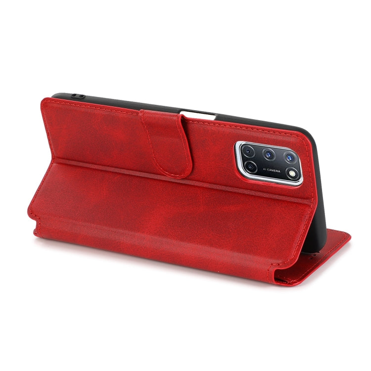 For OPPO A52 Shockproof PU + TPU Leather Phone Case