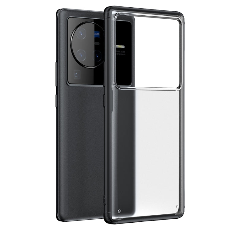 For vivo X80 Pro Four-corner Shockproof TPU + PC Phone Case