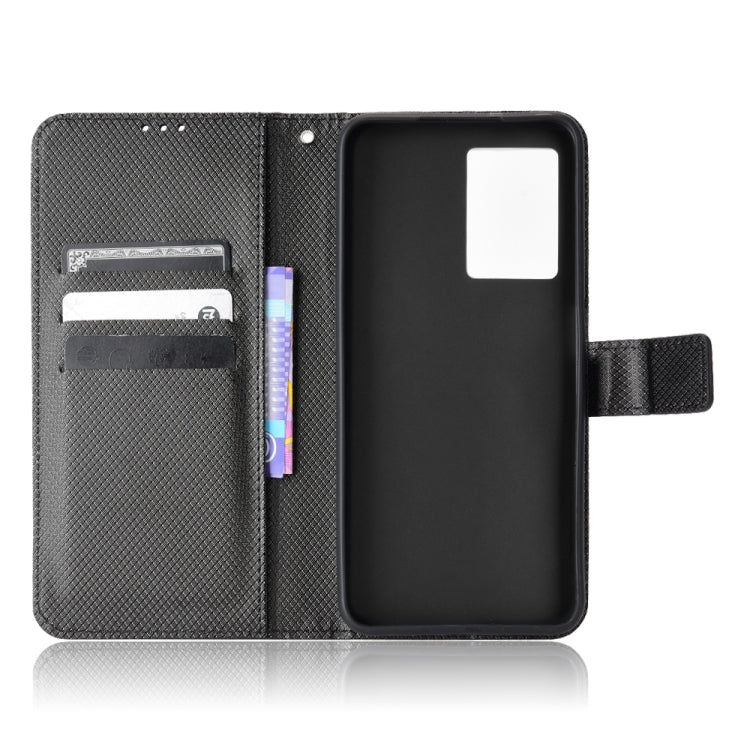 For OPPO A57 5G Diamond Texture Leather Phone Case