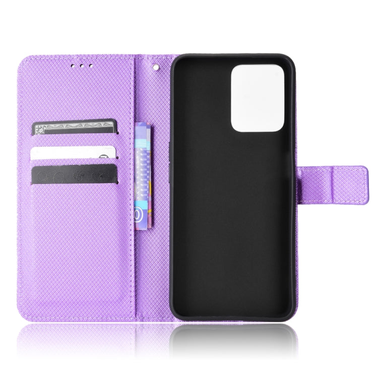 For OPPO Realme C35 Diamond Texture Leather Phone Case