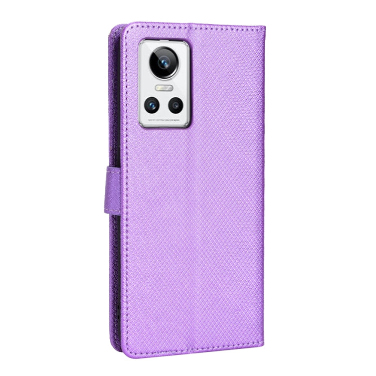For OPPO Realme GT Neo3 Diamond Texture Leather Phone Case