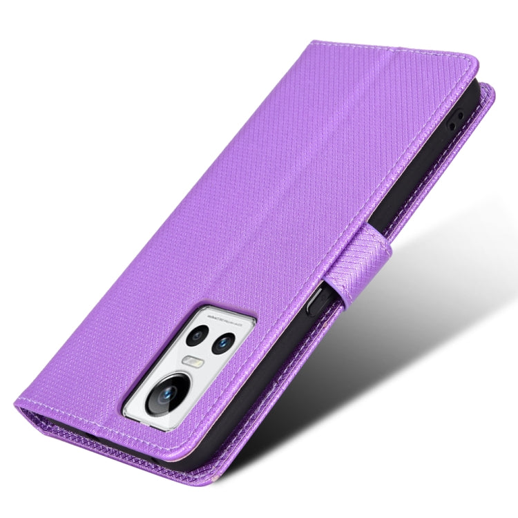 For OPPO Realme GT Neo3 Diamond Texture Leather Phone Case