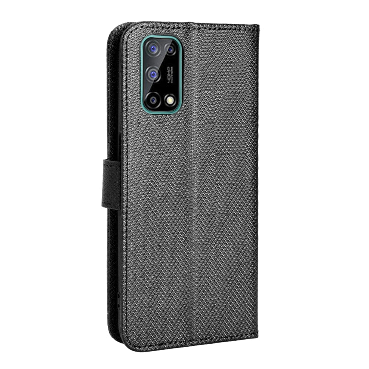 For OPPO Realme V5 5G / Q2 / 7 5G Diamond Texture Leather Phone Case
