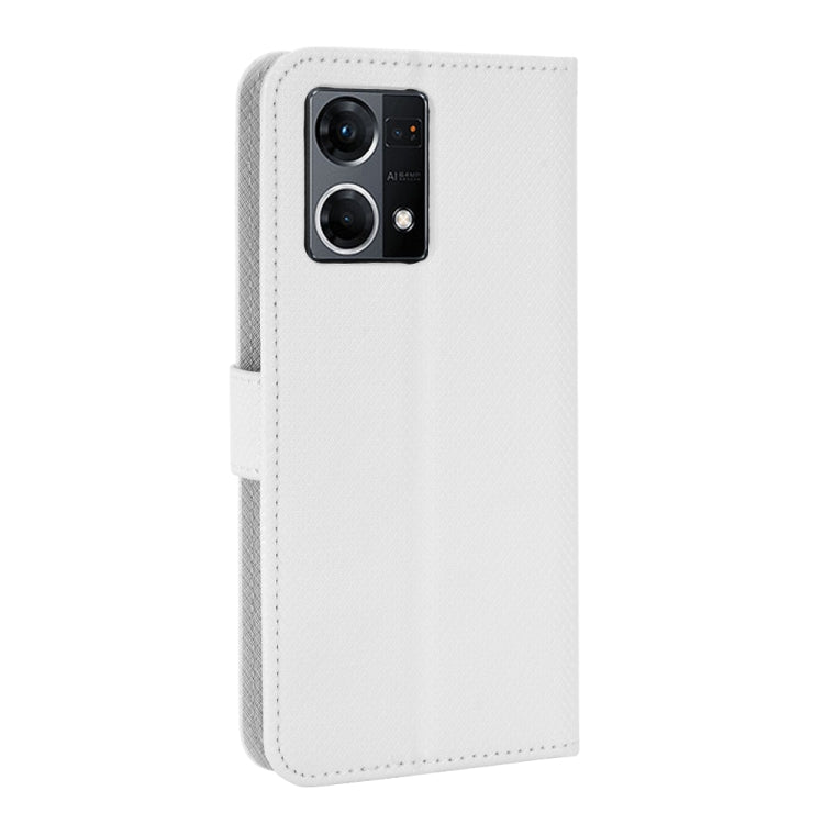 For OPPO Reno7 4G / F21 Pro Diamond Texture Leather Phone Case