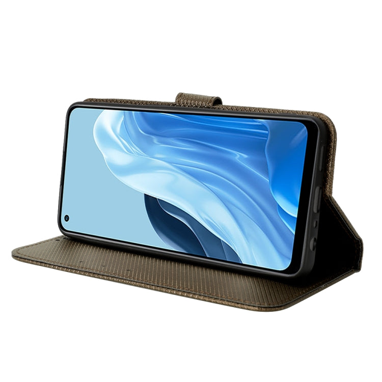 For OPPO Reno7 4G / F21 Pro Diamond Texture Leather Phone Case