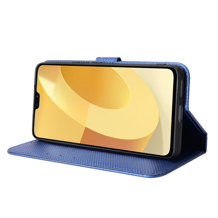 For vivo S12 / V23 5G Diamond Texture Leather Phone Case