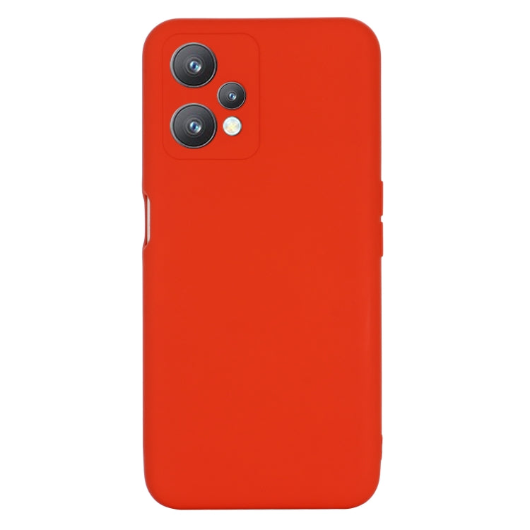 For OPPO Realme 9 Pro 5G Global Pure Color Liquid Silicone Shockproof Full Coverage Phone Case