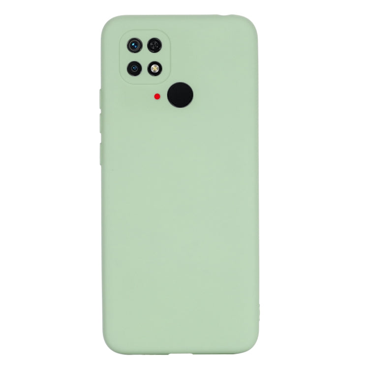 For Xiaomi Redmi 10C 4G Global Pure Color Liquid Silicone Shockproof Full Coverage Phone Case