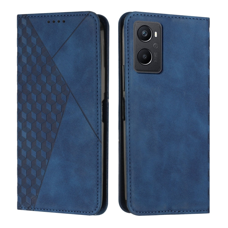 For OPPO A96 5G/Reno 7 Z/OnePlus Nord N20 5G Diamond Splicing Skin Feel Magnetic Leather Phone Case